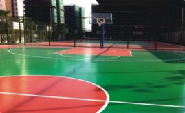 Silicon PU Ball Court