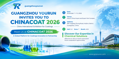 Meet Guangzhou Yourun at CHINACOAT 2026: Innovative Coatings · Sustainable Future